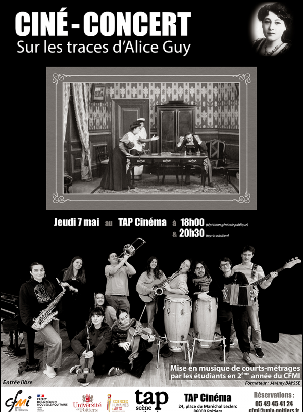Ciné-concert : sur les traces d&rsquo;Alice Guy